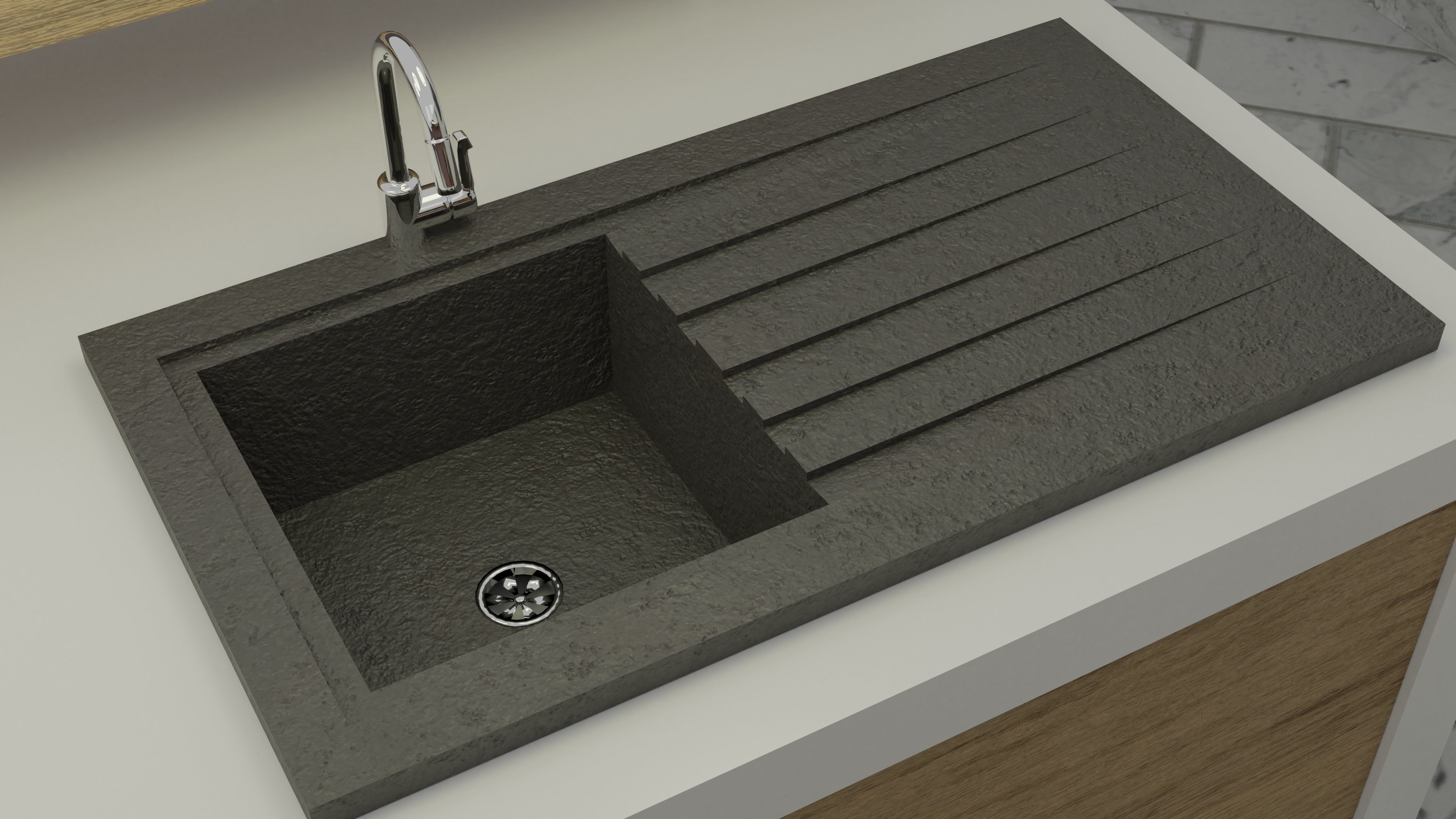 Modern Kitchen 3D model_9