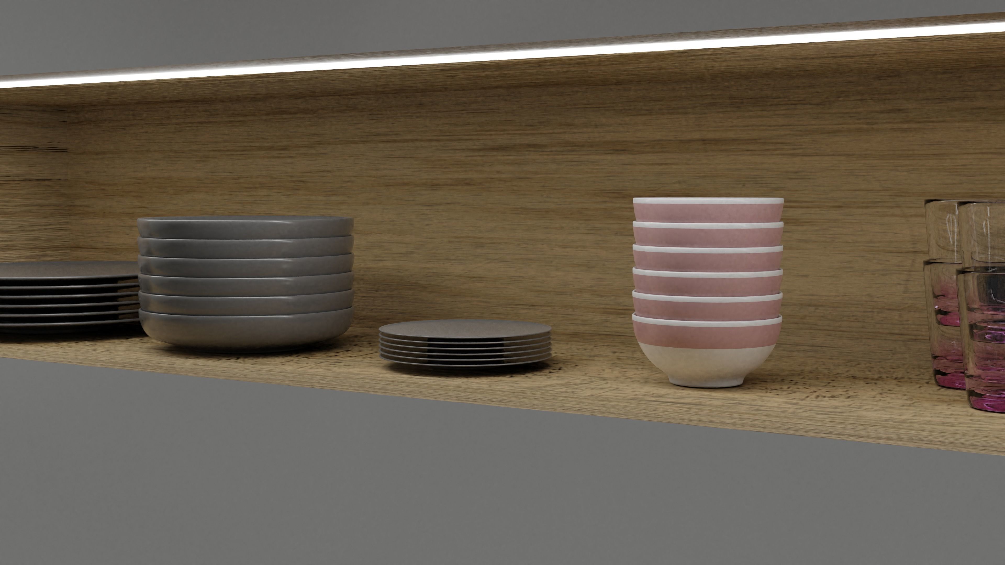 Modern Kitchen 3D model_4