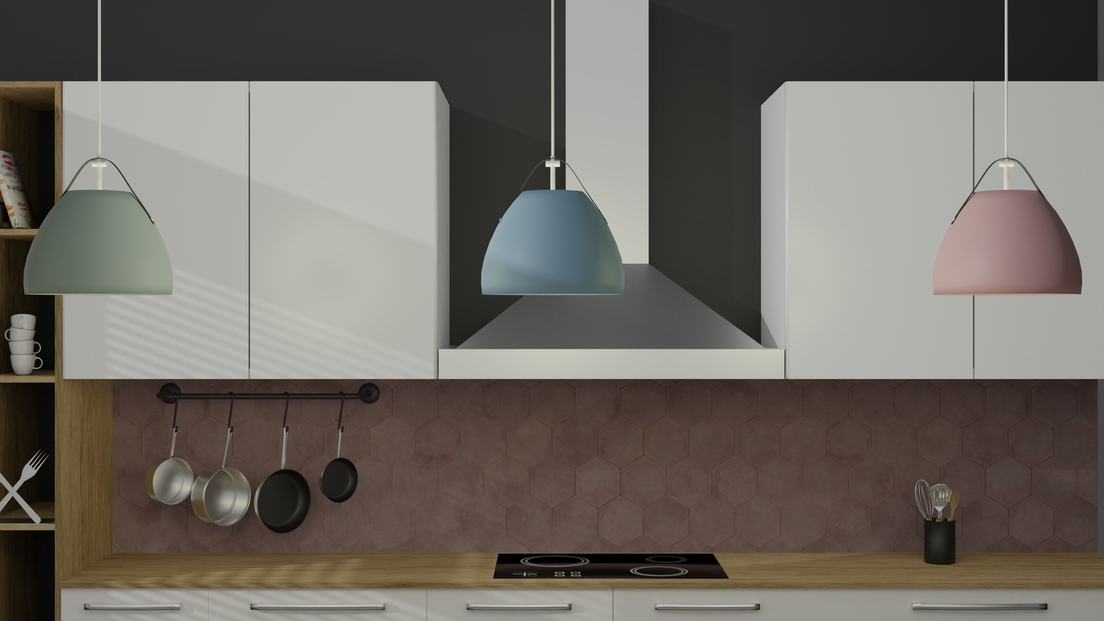 Modern Kitchen 3D model_11