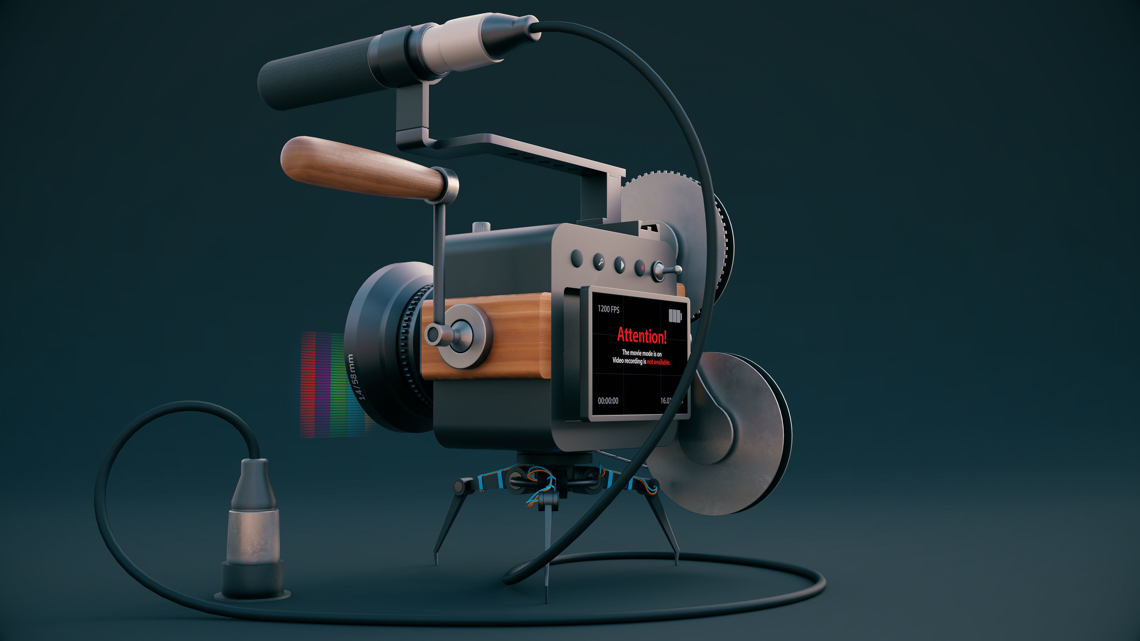 Mad Camera 3D model_4