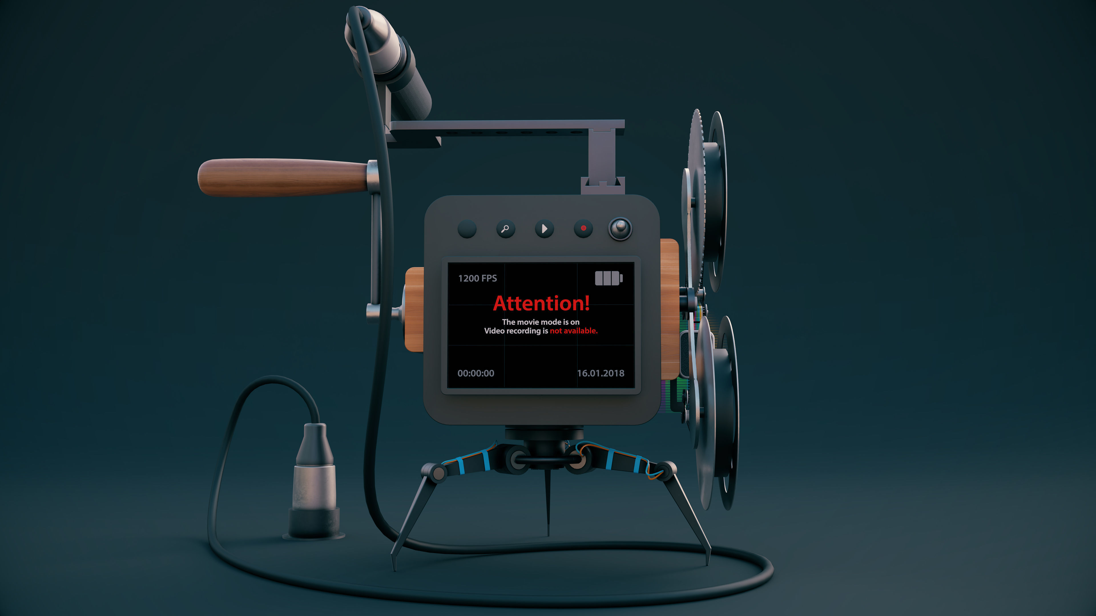 Mad Camera 3D model_8