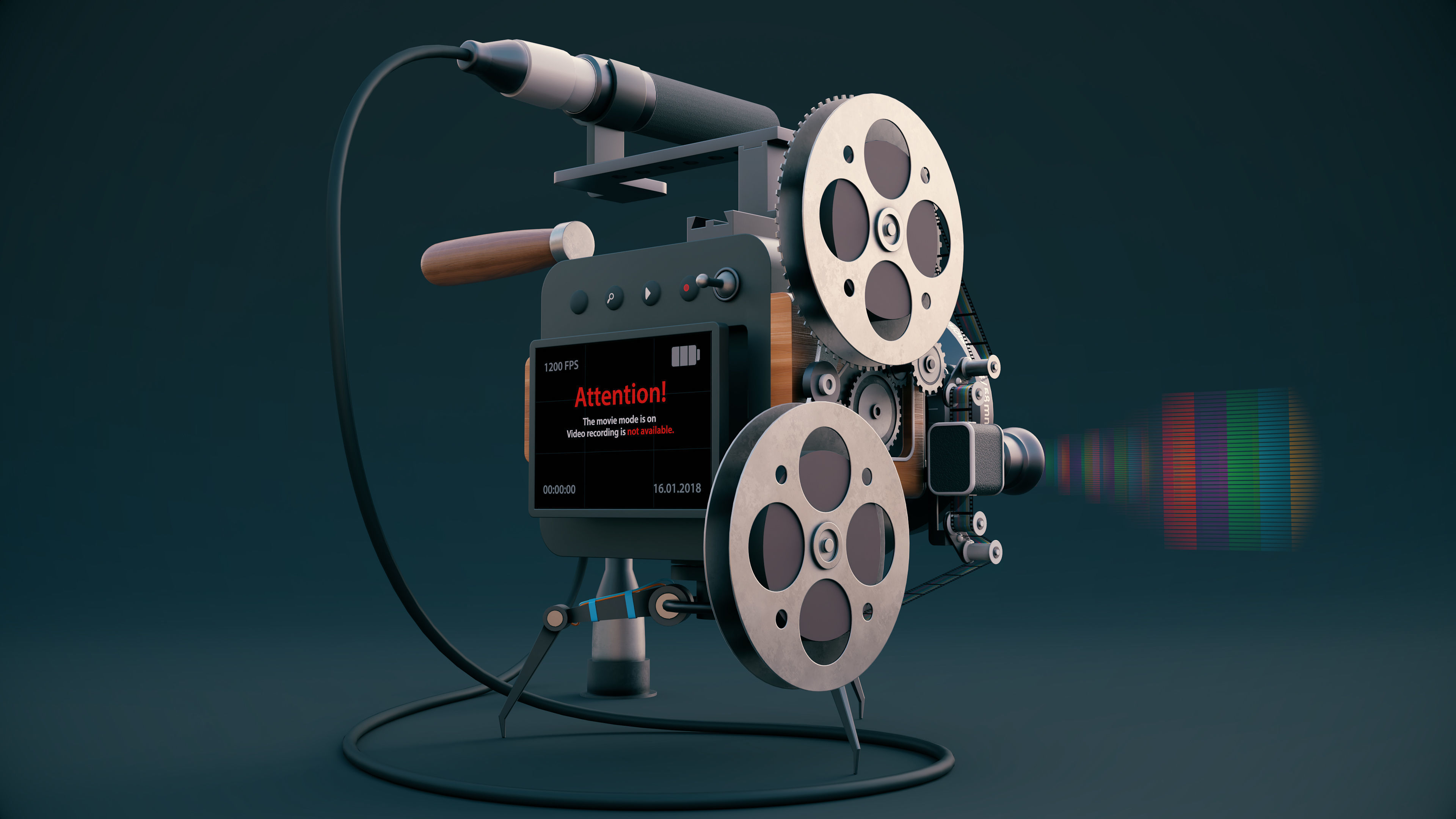 Mad Camera 3D model_3