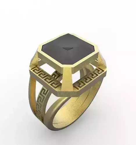 ring with ornament