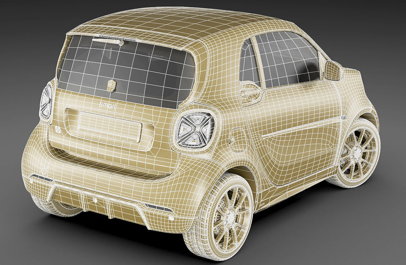 Smart EQ Fortwo 2020 Edition One 3D model_23