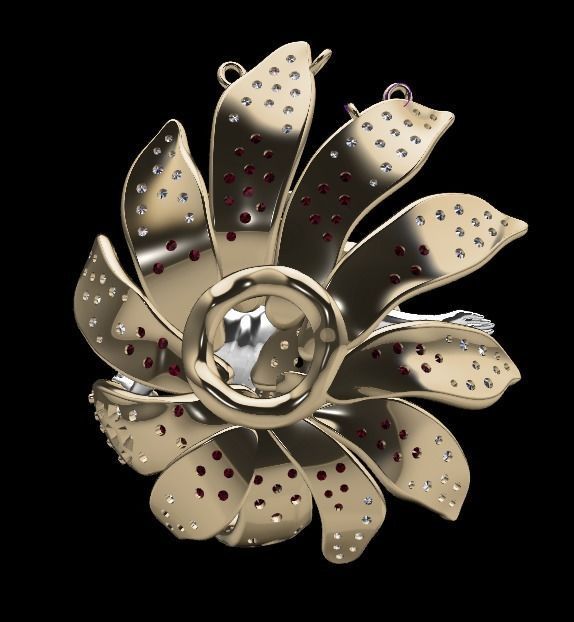 Women Necklaces  3D print model_19