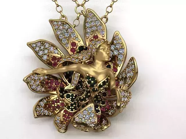 women necklaces  3D print model