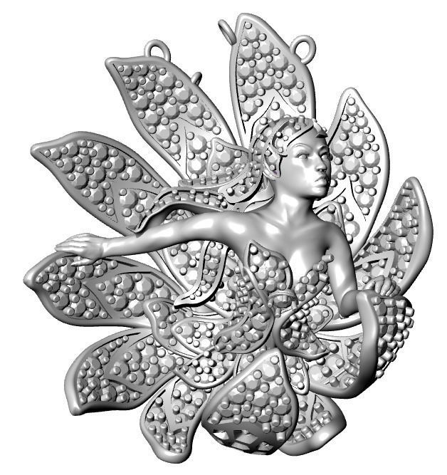 Women Necklaces  3D print model_18