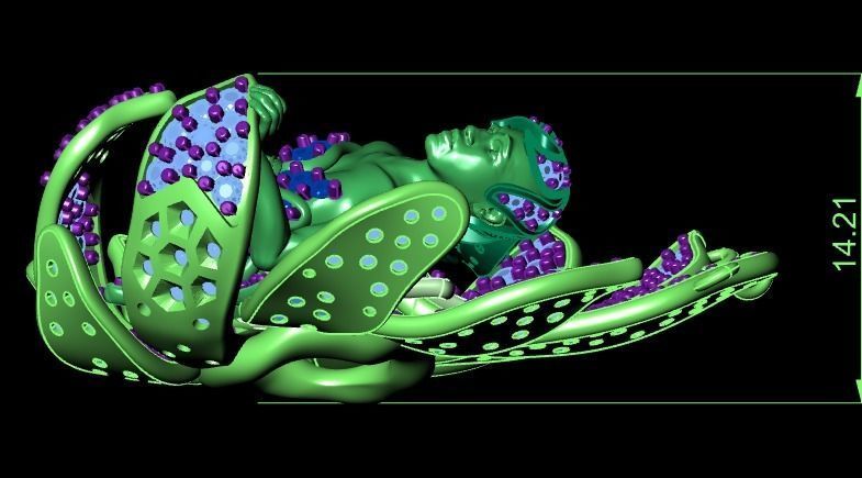 Women Necklaces  3D print model_17