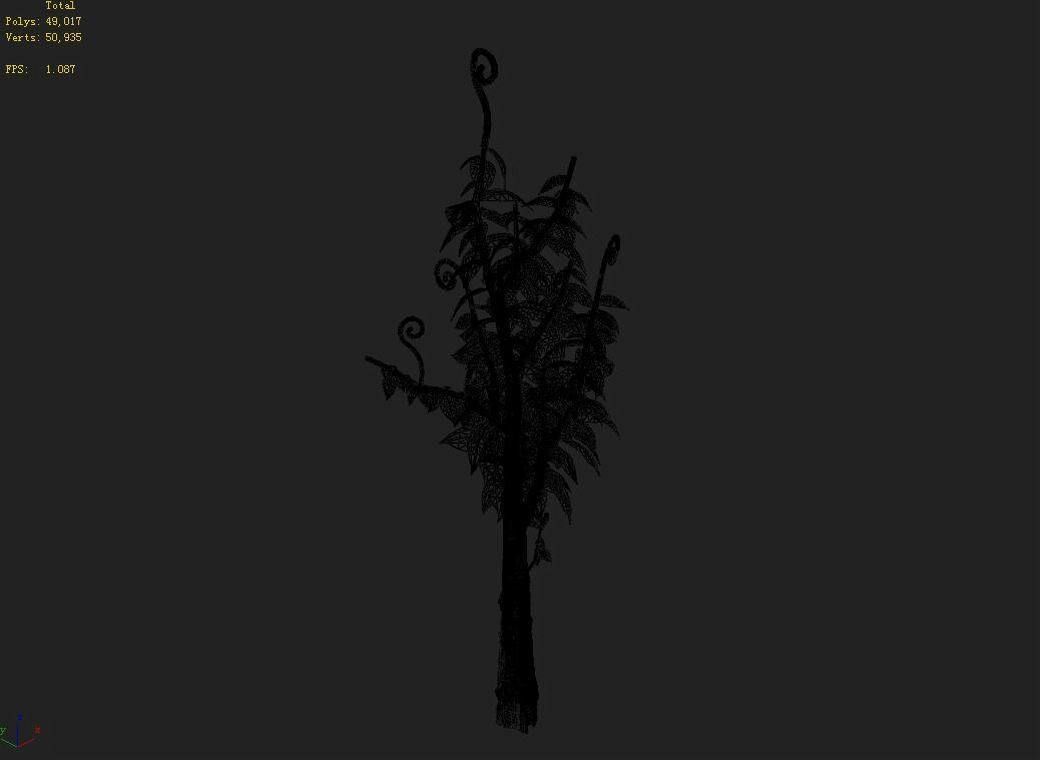 Acacia - trees 01 3D model_6