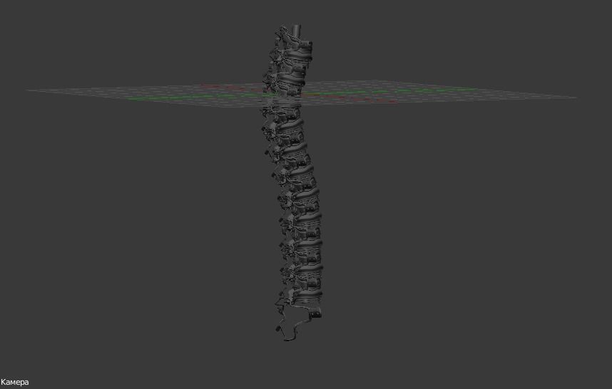 Man robot body 3D model_8