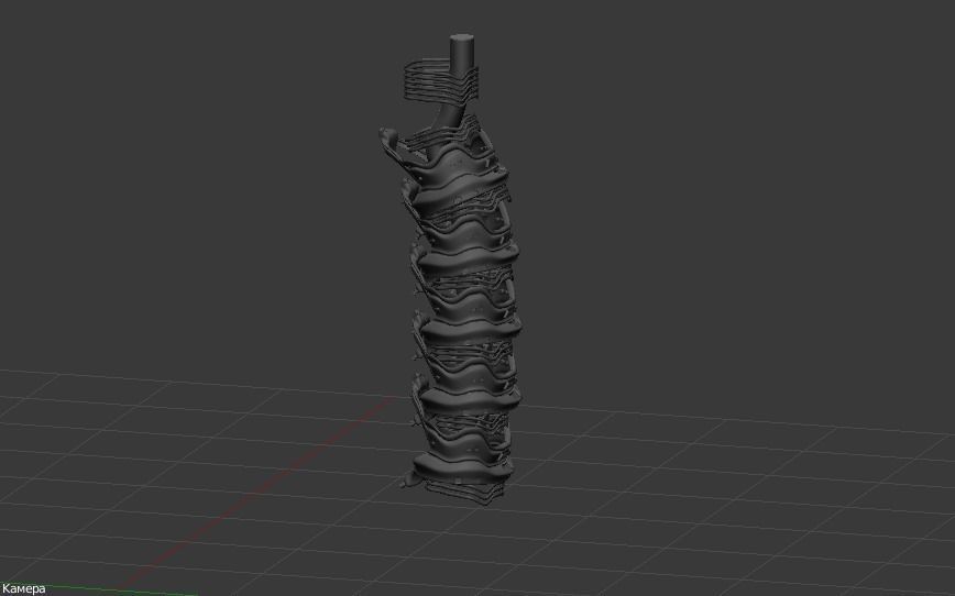 Man robot body 3D model_5