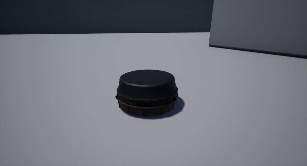 Antipersonnel landmine PMN-4 Low-poly 3D model_16