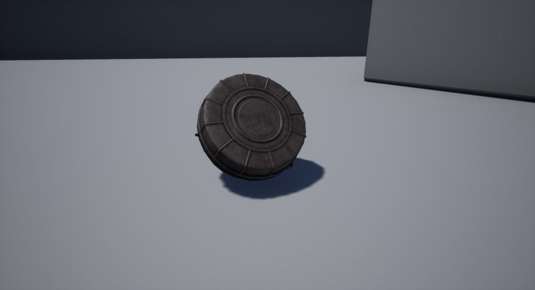 Antipersonnel landmine PMN-4 Low-poly 3D model_17