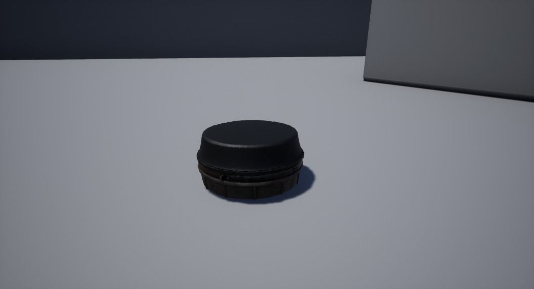 Antipersonnel landmine PMN-4 Low-poly 3D model_13