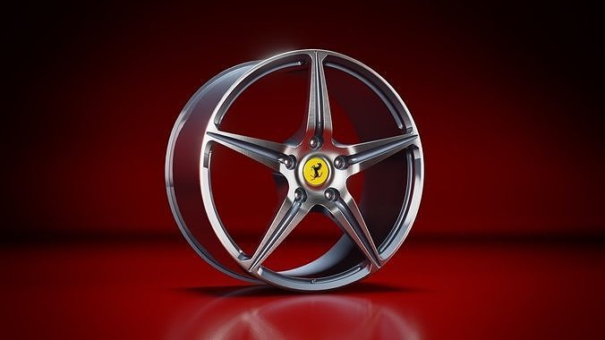 Ferrari 458 Italia OEM Rims 3D model