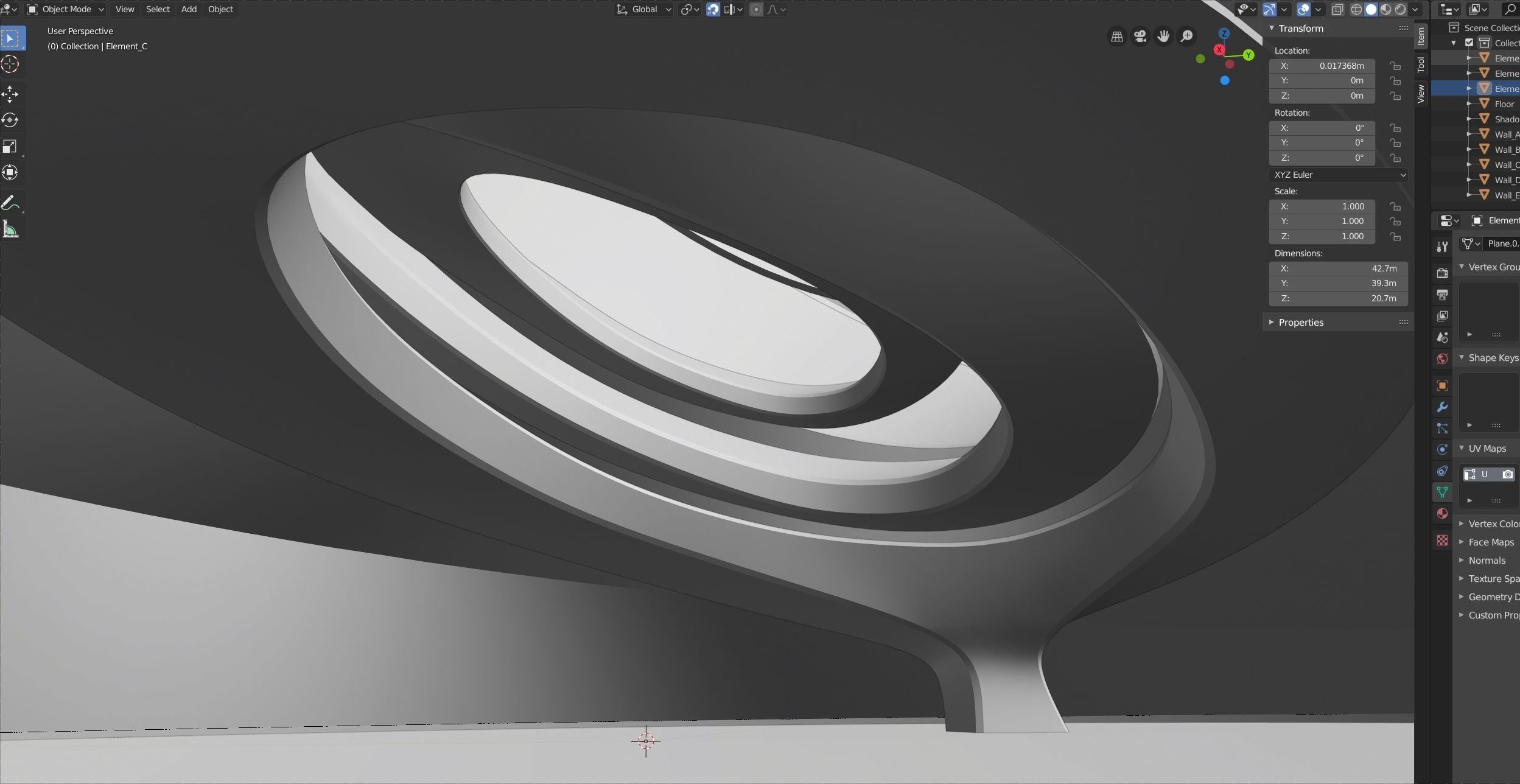 Dynamic Mobile Low-poly 3D model_1