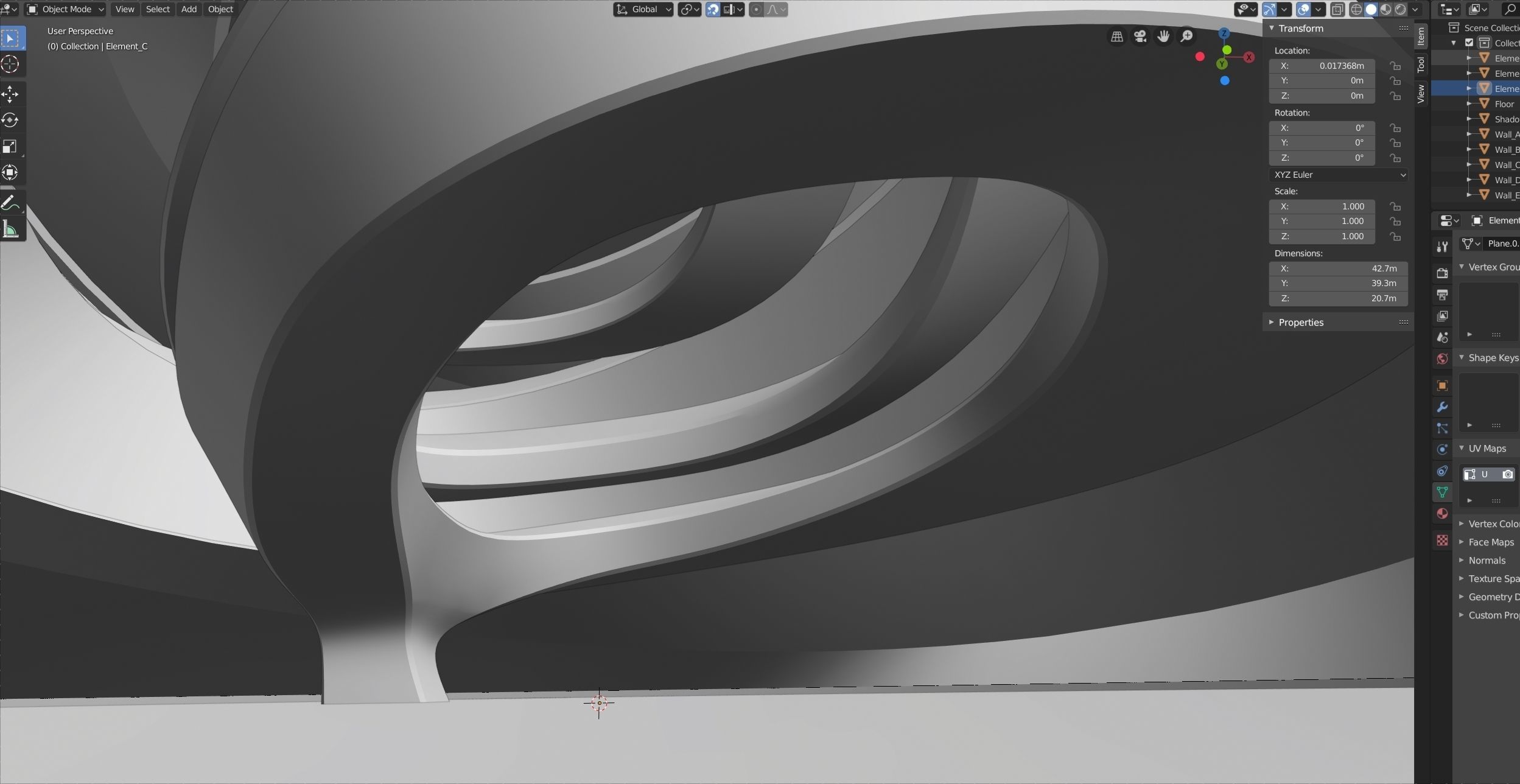 Dynamic Mobile Low-poly 3D model_3