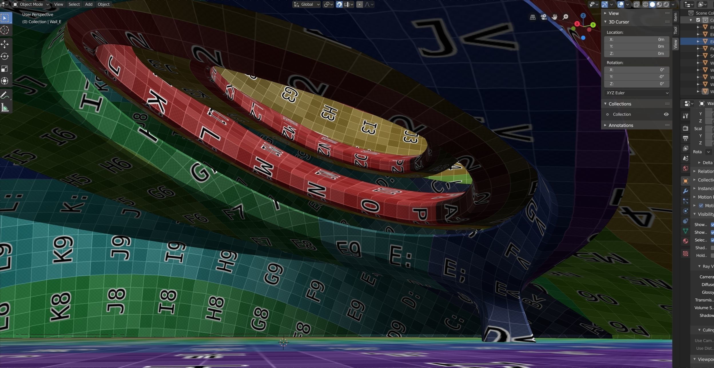 Dynamic Mobile Low-poly 3D model_6