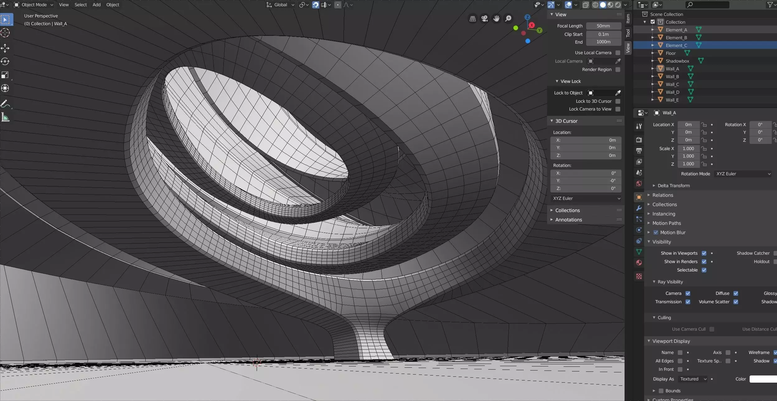 Dynamic Mobile Low-poly 3D model_0