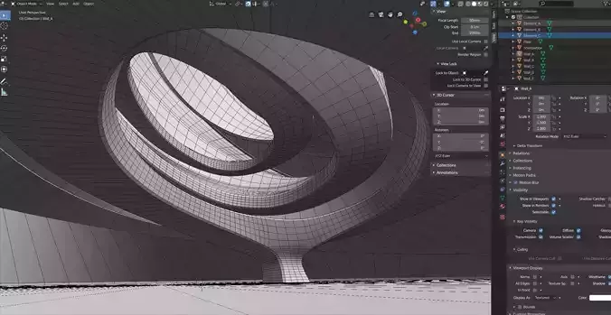 Dynamic Mobile Low-poly 3D model Dynamic Mobile Low-poly 3D model