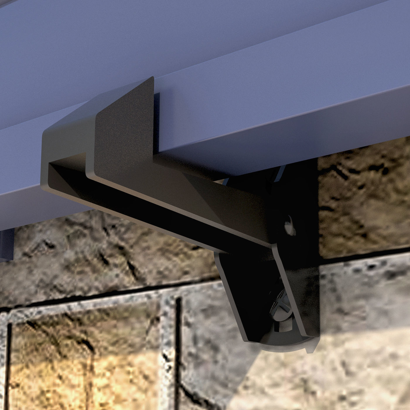 Exterior Aluminium Shutter 3D model_3