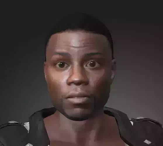 Man character design for actor Kevin Hart