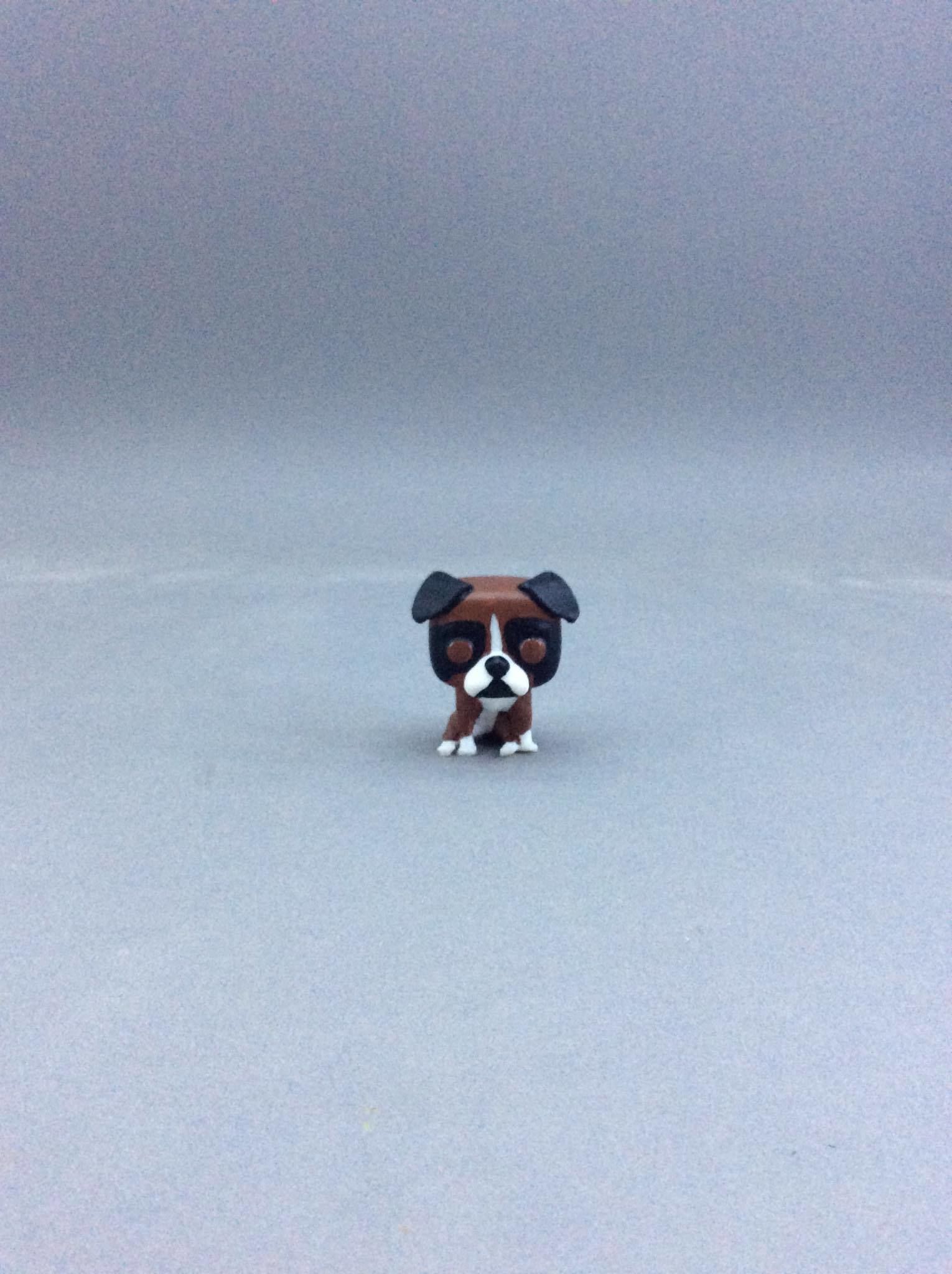 Funko Pitbull Sentado 3D print model_1