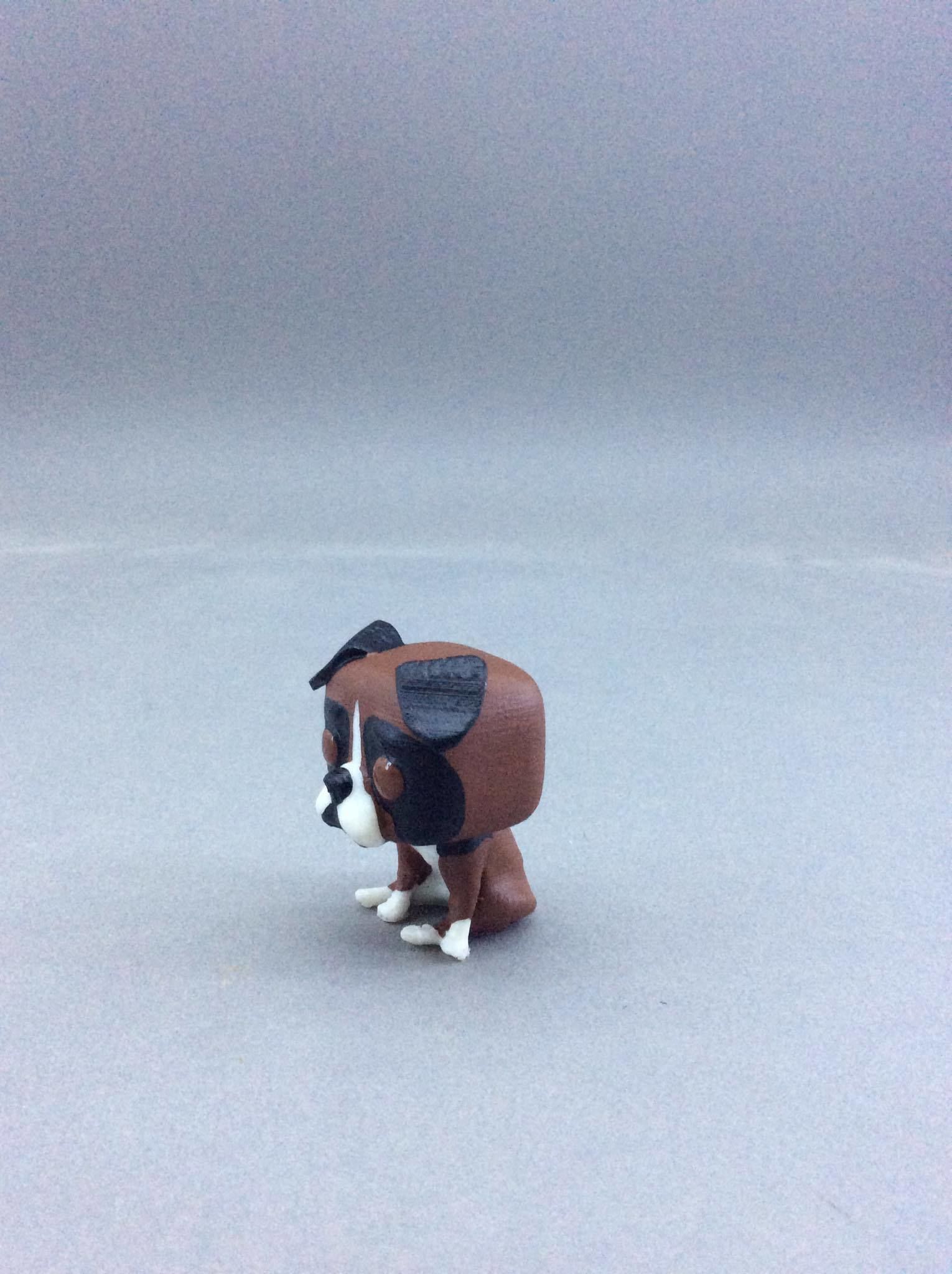 Funko Pitbull Sentado 3D print model_2