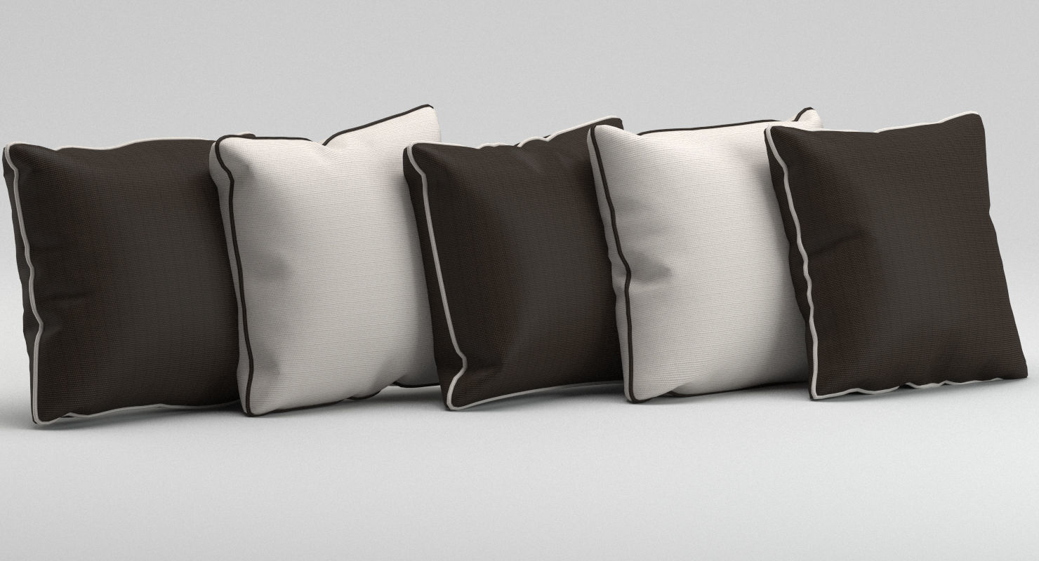 Pillows 02 3D model_3