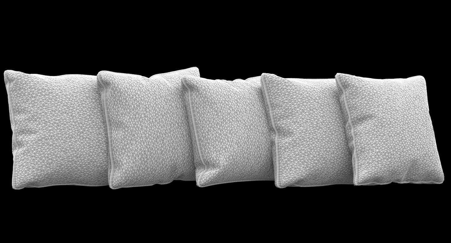 Pillows 02 3D model_5