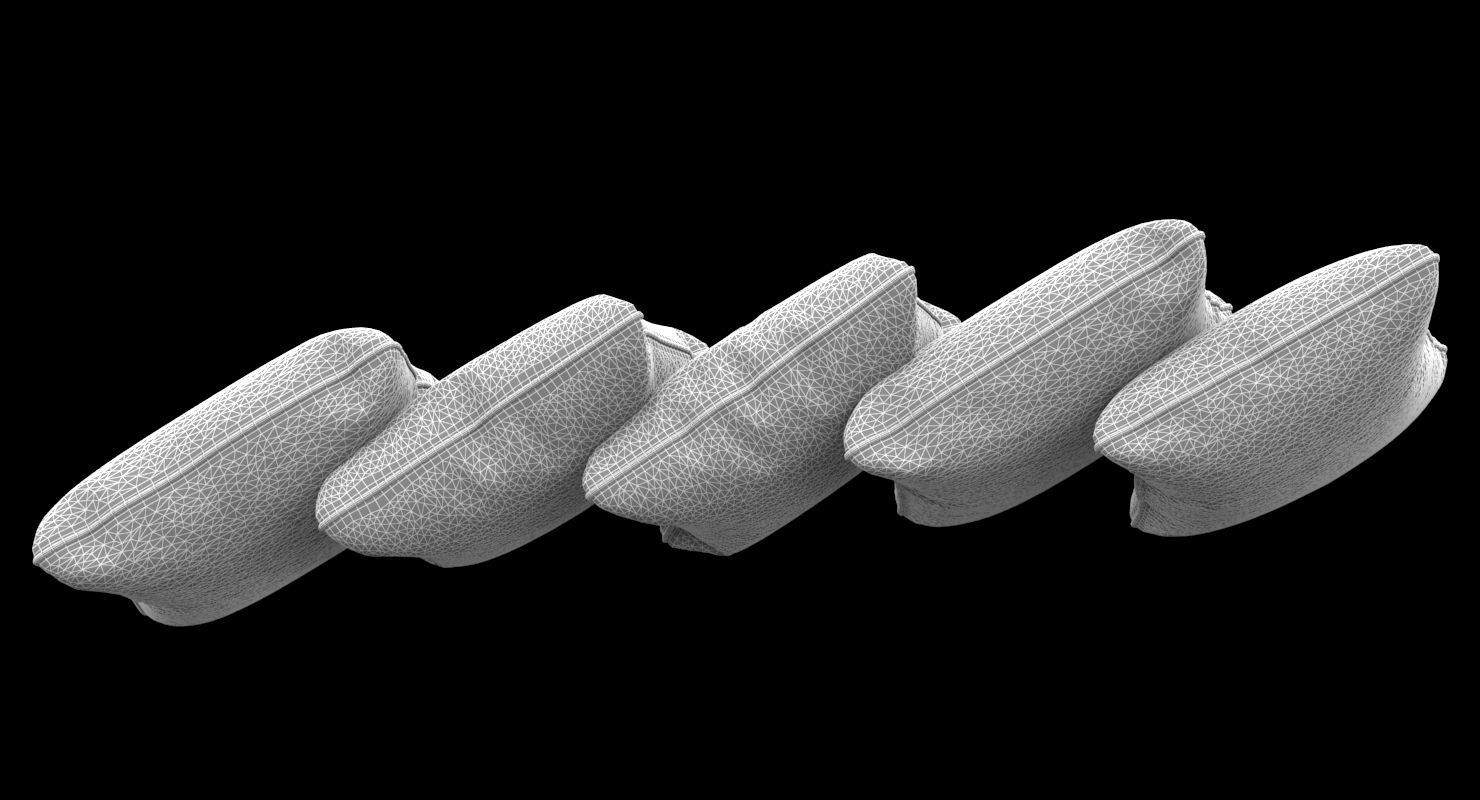 Pillows 02 3D model_6