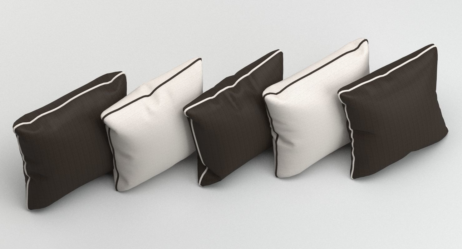 Pillows 02 3D model_2