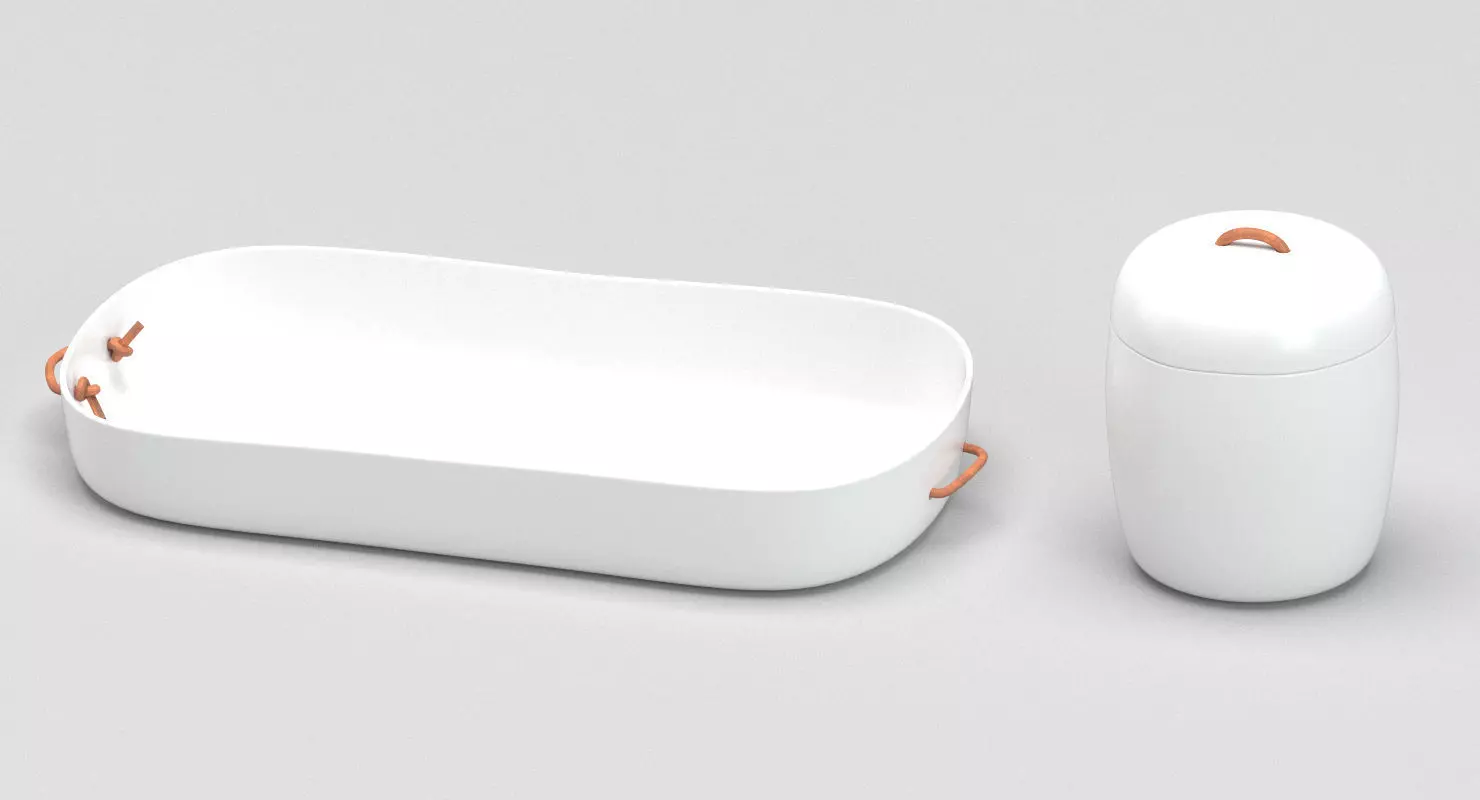 Pinion Vanity Tray and Container Tearsheet 3D model_0