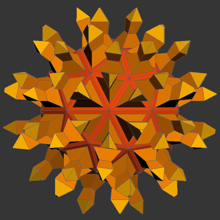 Low Poly Virus Pack 01 Low-poly 3D model_22