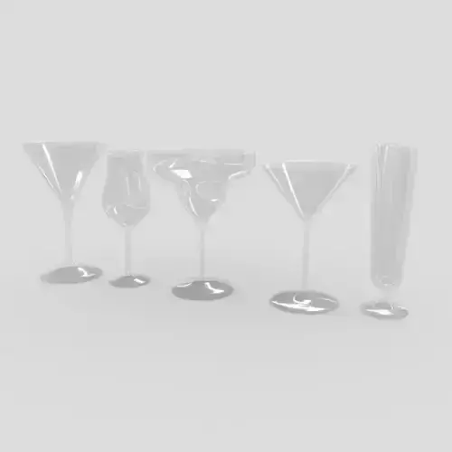 Cocktail Glass Set 3