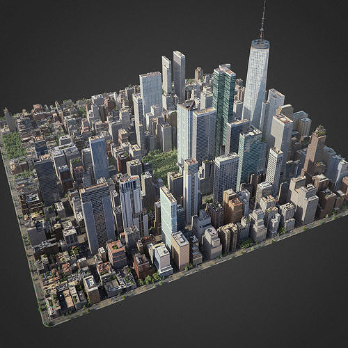 City S2 3D model 5