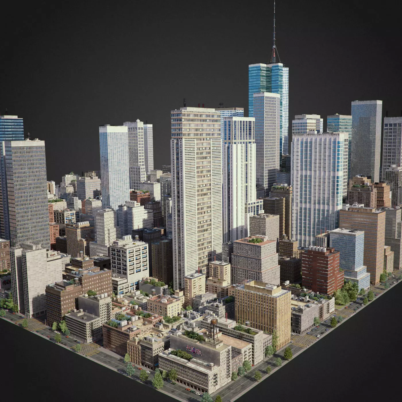 City S2 3D model_0