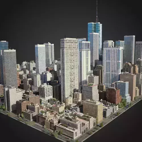 City S2 3D model