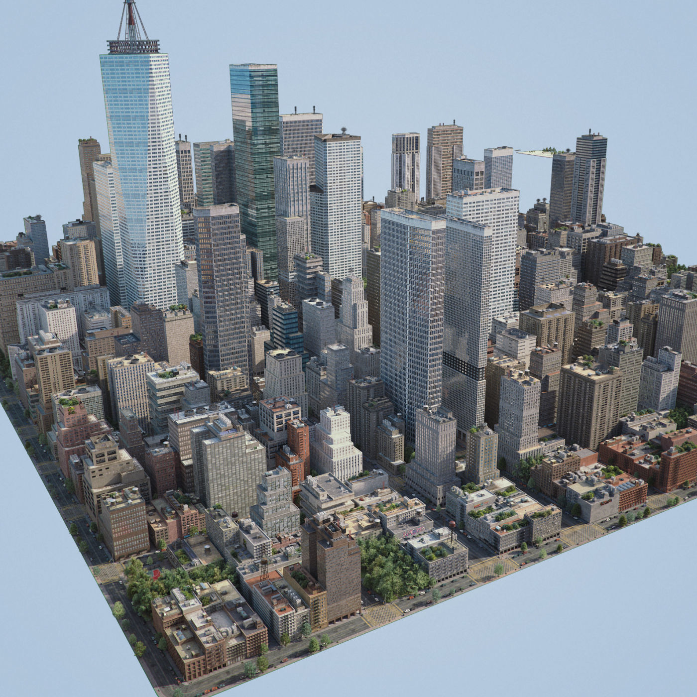 City S2 3D model_1
