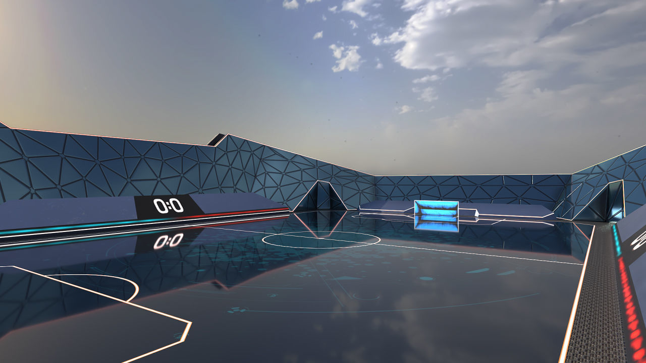 Glow Stadium 2 PBR Low-poly 3D model_8