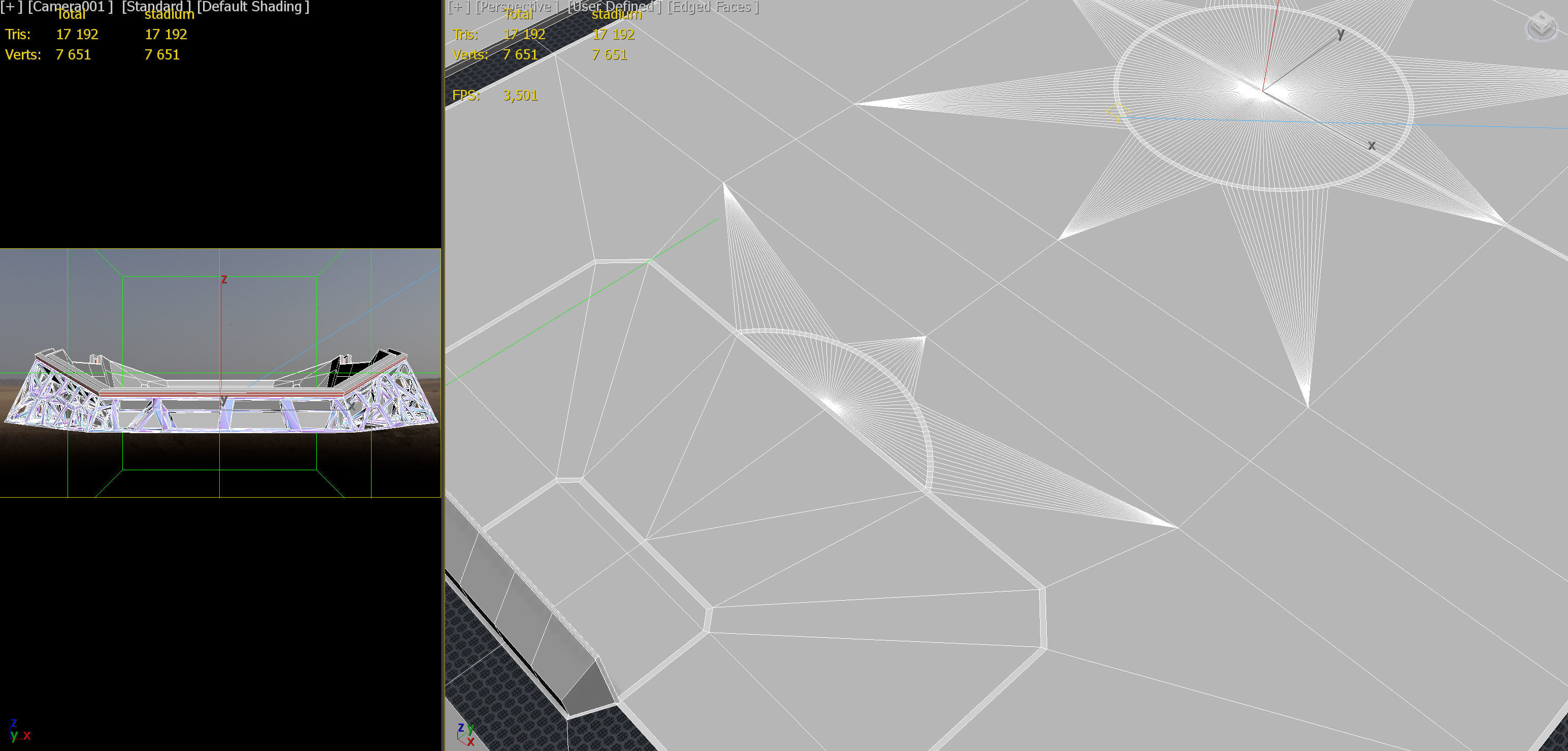 Glow Stadium 2 PBR Low-poly 3D model_11