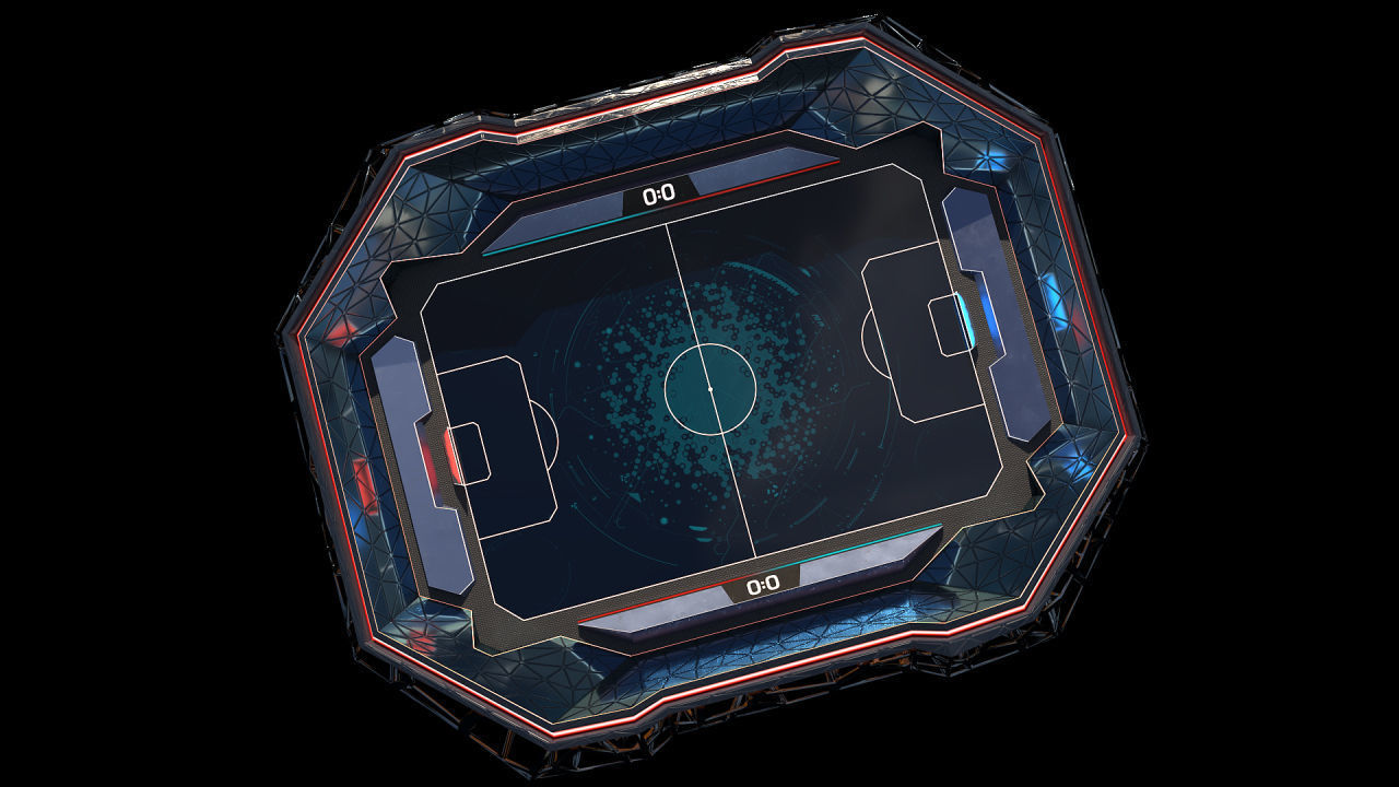 Glow Stadium 2 PBR Low-poly 3D model_5