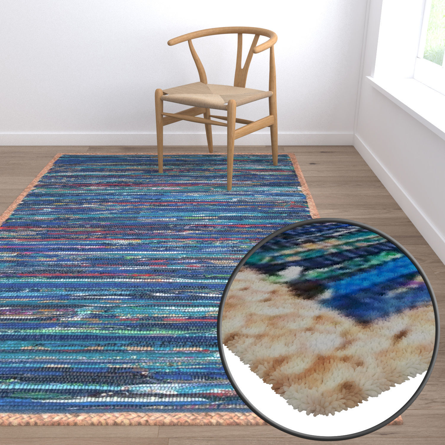 Rug Set 242 3D model_5