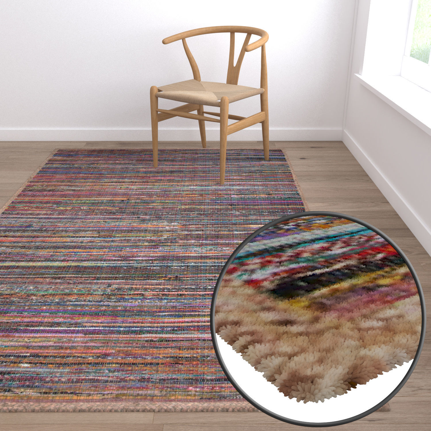 Rug Set 243 3D model_5
