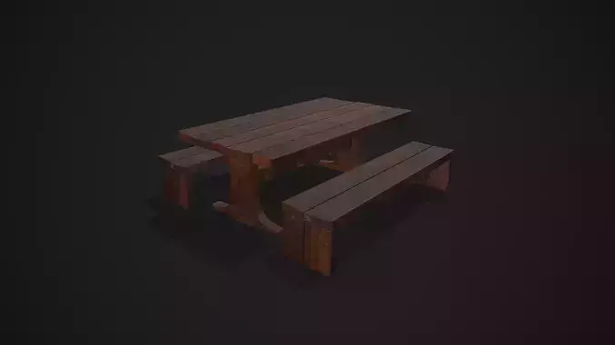 Medieval Dining Table - Chair