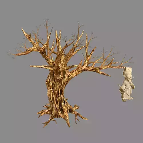 Fox Qishan - ruins film - dry tree 02