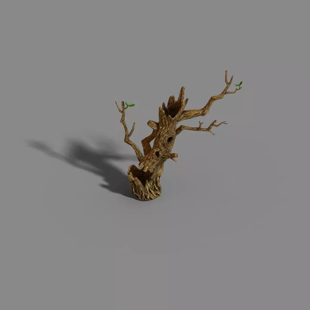 Fox Mountain - Crescent Spring - Tree 01 3D model_0