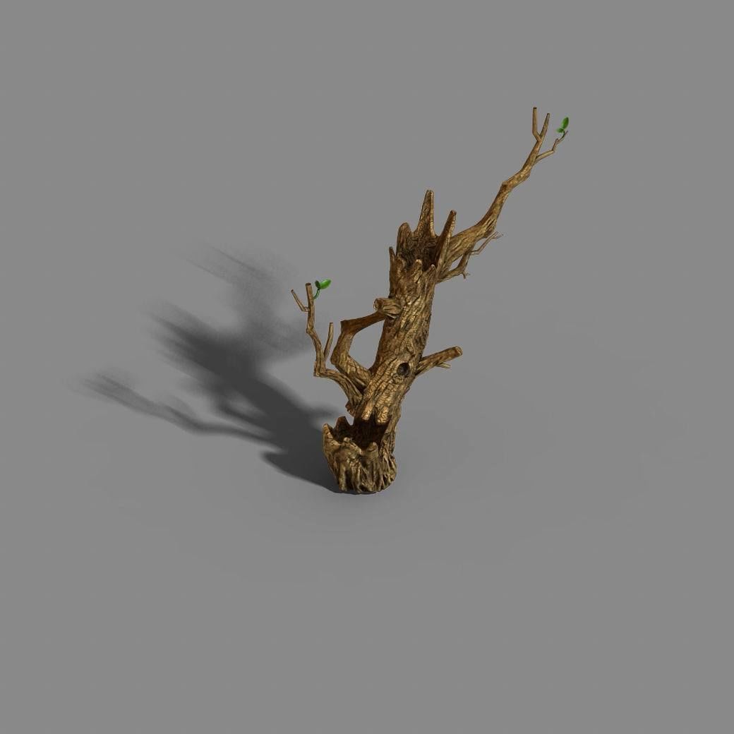 Fox Mountain - Crescent Spring - Tree 01 3D model_2