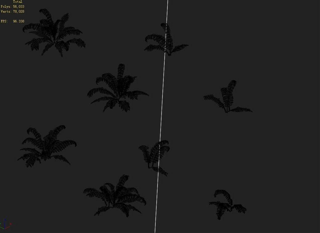 Huashan - plants - weeds 02 3D model_3