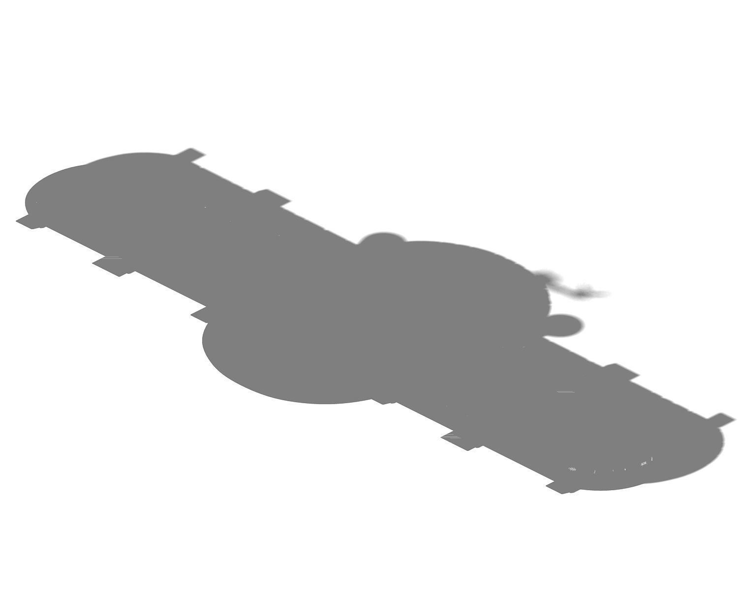 Church Hospital - flower garden 01 3D model_4